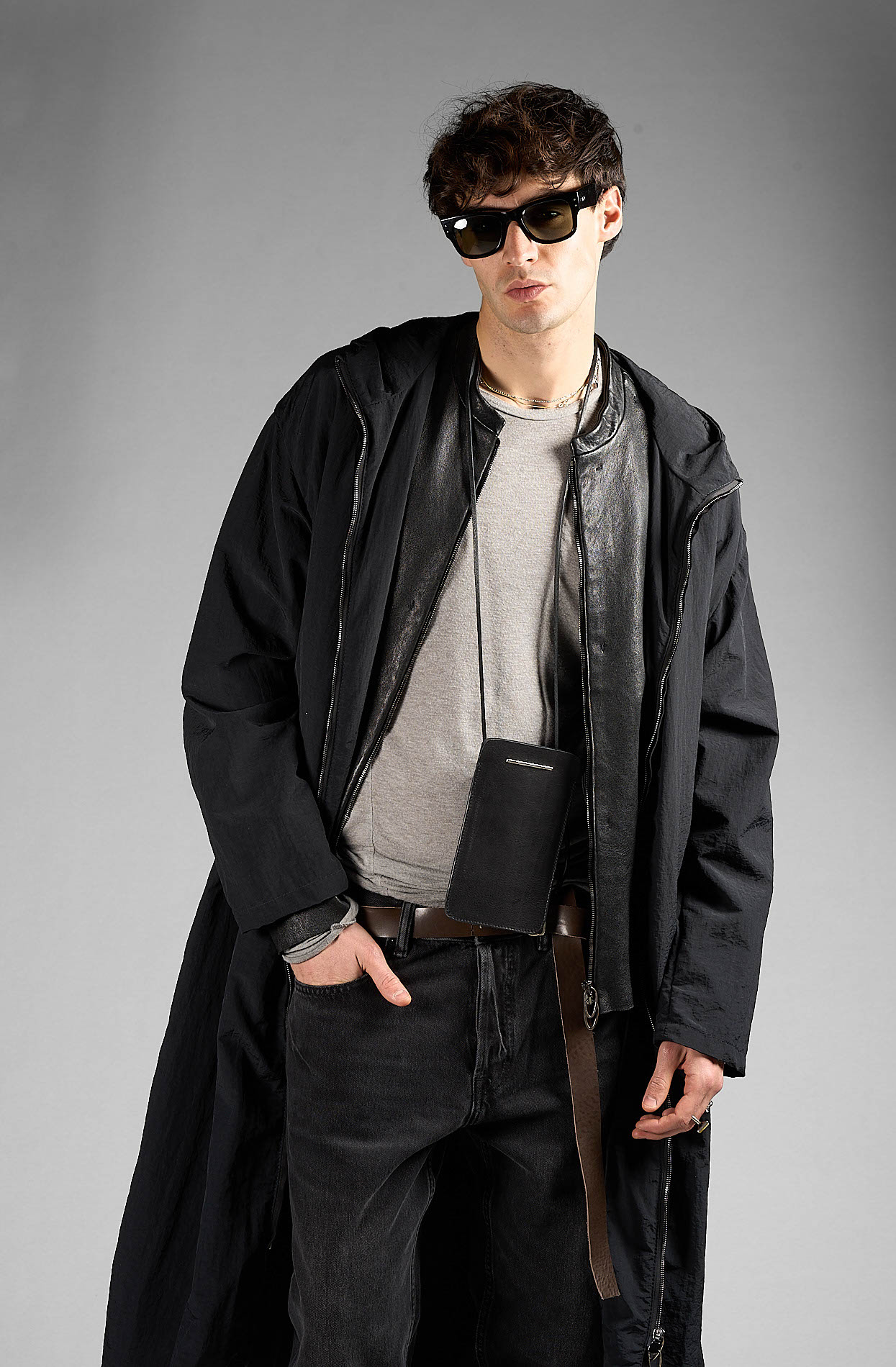 daniele basta leather and silver bags - WEARING